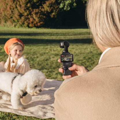 National Day Special Offer：DJI Osmo Pocket 3, Vlogging Cameras with 1'' CMOS & 4K/120fps Vlog Camera, 3-Axis Stabilization, Fast Focusing, Face/Object Tracking,
