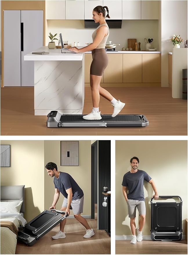 [Warehouse in your area] Folding Treadmill WALKINGPAD (“2-in-1” walking and running model): a compact device for home and office, fits under your desk, with app control and LED display.