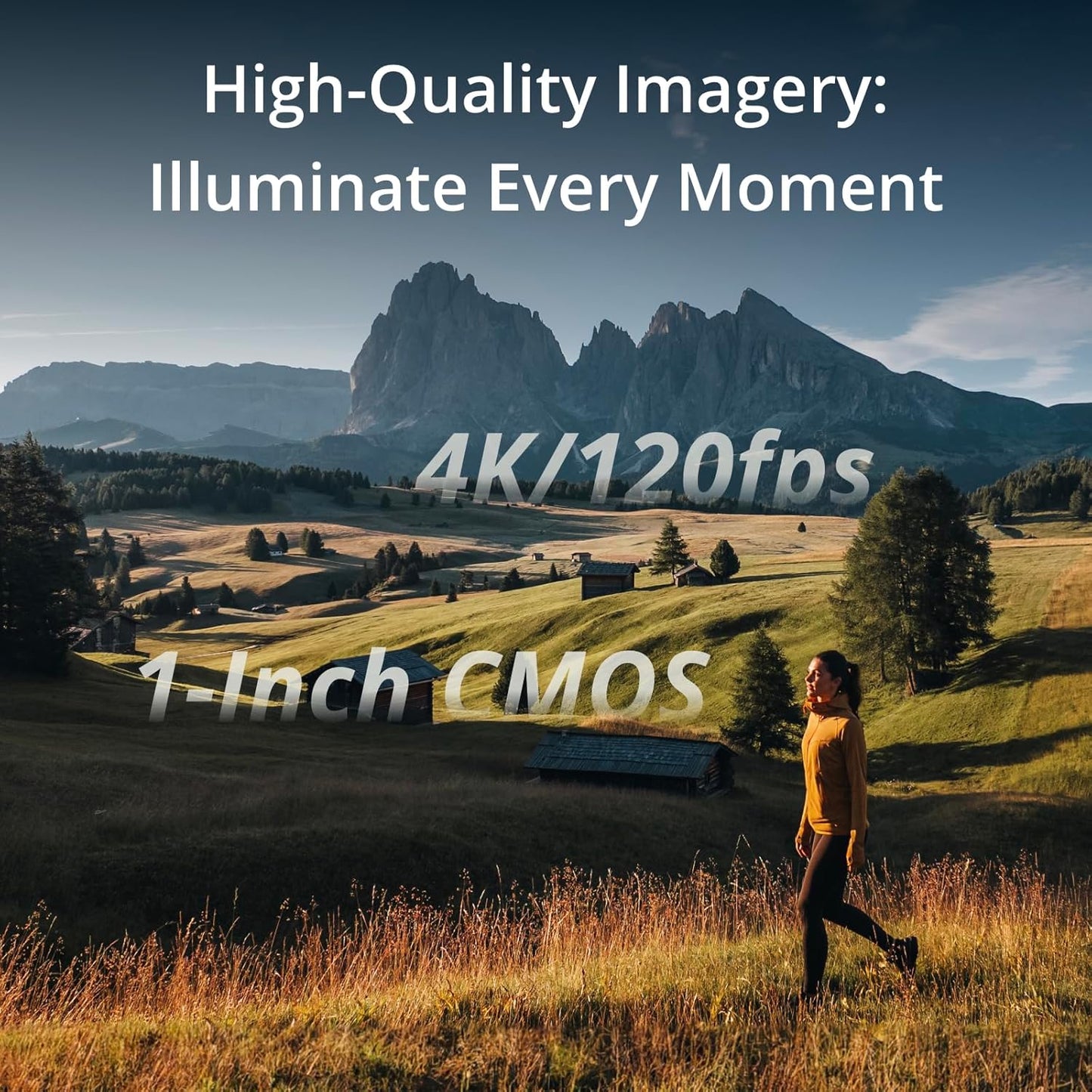 National Day Special Offer：DJI Osmo Pocket 3, Vlogging Cameras with 1'' CMOS & 4K/120fps Vlog Camera, 3-Axis Stabilization, Fast Focusing, Face/Object Tracking,